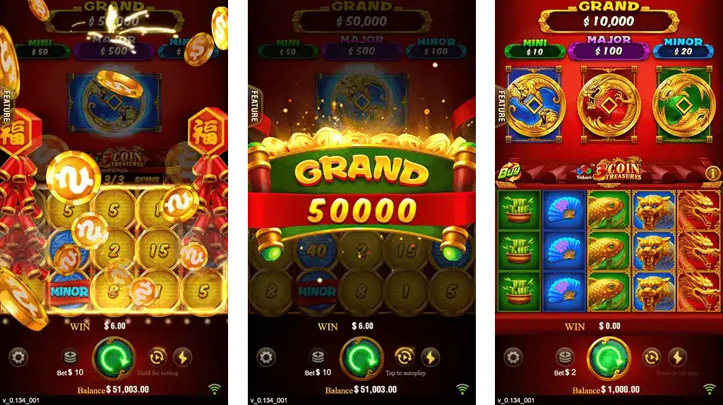 3 Coins 91Clubcom Bonus